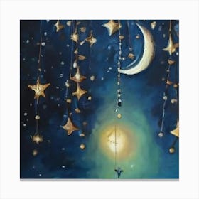 Starry Night 1 Canvas Print