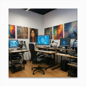 Studio Canvas Print