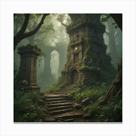 Fairytale Forest 9 Canvas Print