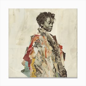 Afro-American Woman 1 Canvas Print