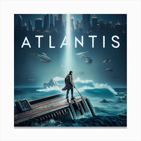 The Lost City of Atlantis Canvas Print