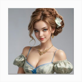 Cinderella 59 Canvas Print