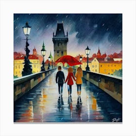 Charles Bridge 1 Canvas Print