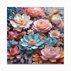 Flower Arrangement Canvas Print