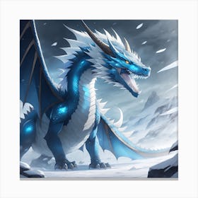 Frigid Majesty Canvas Print