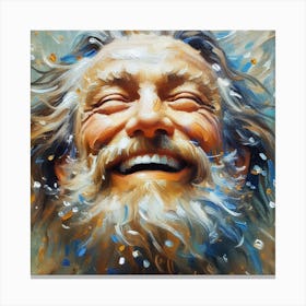 'Happy Man' Canvas Print