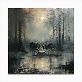 Jörmungandr Canvas Print