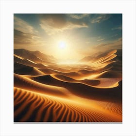 Desert Landscape - Desert Stock Videos & Royalty-Free Footage 13 Leinwandbild