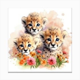 Cheetah Cubs Toile