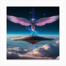 Spaceship 2 Canvas Print