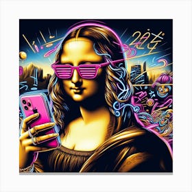 Mona Lisa 2023 Canvas Print