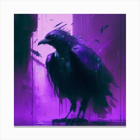 Raven Canvas Print