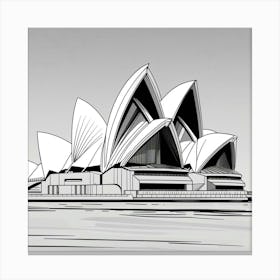 Sydney Opera House  Canvas Print