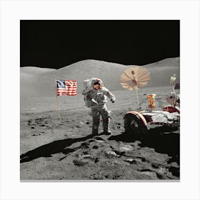 Astronaut Eugene A Canvas Print