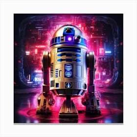 Star Wars R2d2 3 Canvas Print