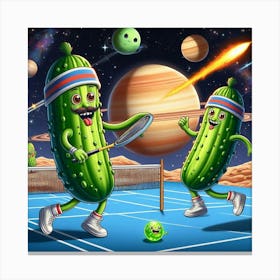 Pickleball 4 Canvas Print