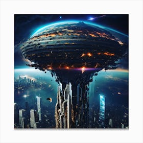 Above the Clouds Canvas Print