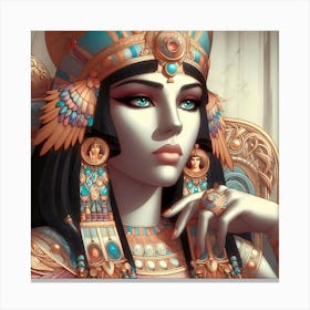 Cleopatra Portrait Artwork 138 Canvas Print