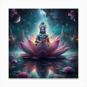 Lord Krishna 1 Canvas Print