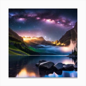 Milky Way 8 Canvas Print