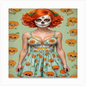 Day Of The Dead Canvas Print