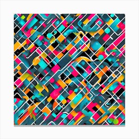 Abstract Pattern 3 Canvas Print