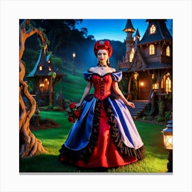 Snow White And The Seven Dwarfs 5 Canvas Print
