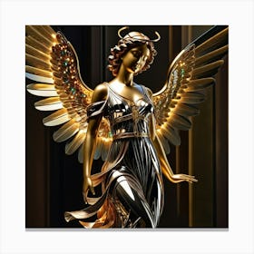 Angel Statue 3 Canvas Print