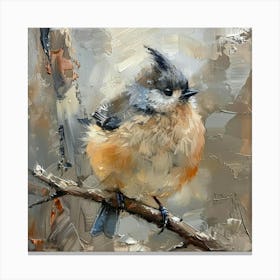 Titmice 3 Canvas Print