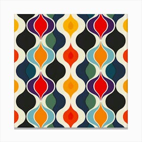 70's pattern Canvas Print