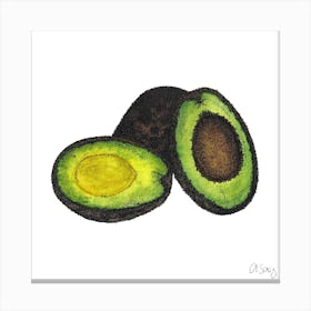 Avocados Canvas Print