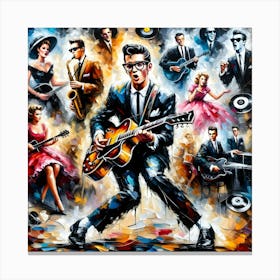 Rhythms Of The Golden Era Canvas Print