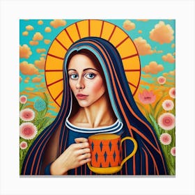 Mary'S Cup Canvas Print
