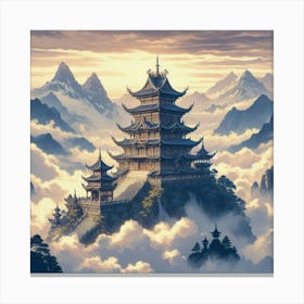 Chinese Art 434 Canvas Print