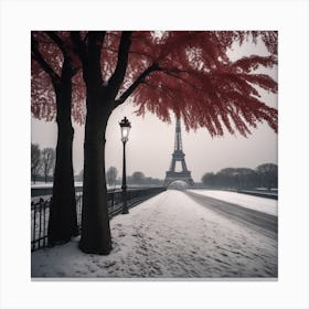 Paris, France Lavish Landscape Canvas Print