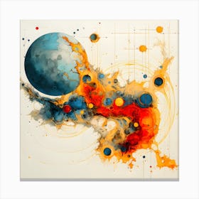 Planets - Solar System 2 Canvas Print