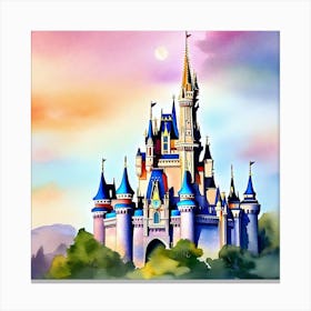 Cinderella Castle 57 Canvas Print