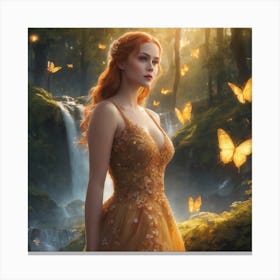 Cinderella Canvas Print