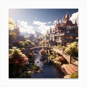 Dragonextinction Ultra Detailed Photorealistic Anime Dreamworld 4e78ebc7 C202 475a 8b67 23407379c29e Canvas Print