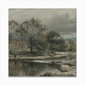 Riverside Scene 2 Canvas Print