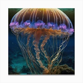 Jellyfish Canvas Print