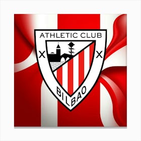 Athletic Club Bilbao Logo Wall Art 7 Canvas Print