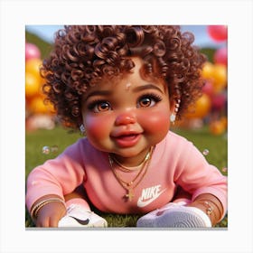 Nike Baby Canvas Print