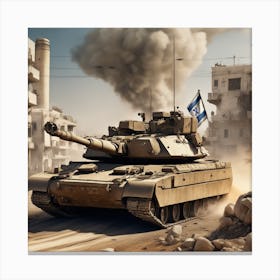 M60 Tank 2 Canvas Print