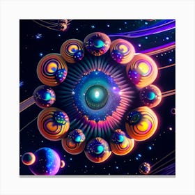 Psychedelic Art 38 Canvas Print