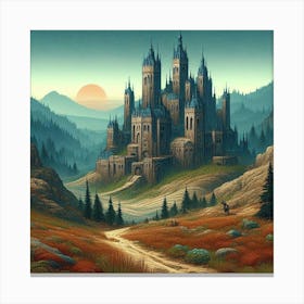 Fantasy Castle 1 Canvas Print