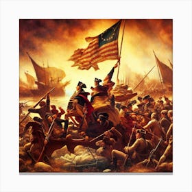 Battle Of New York Canvas Print