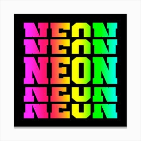 Neon Neon 1 Canvas Print