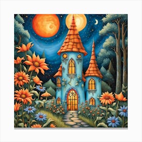 Fairytale Castle 1 Canvas Print