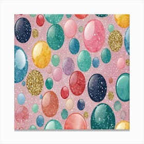 Bubbles Canvas Print